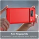 Google Pixel 8 Hoesje Geborsteld TPU Flexibele Back Cover Rood afbeelding 6