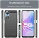 Oppo A58 5G / A78 5G Hoesje Geborsteld TPU Flexibele Back Cover Zwart afbeelding 9