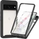 Google Pixel 8 Pro Hoesje Full Protect 360° Cover Hybride Zwart