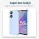 Oppo A58 5G / A78 5G Hoesje met Koord Schokbestendig TPU Transparant afbeelding 5