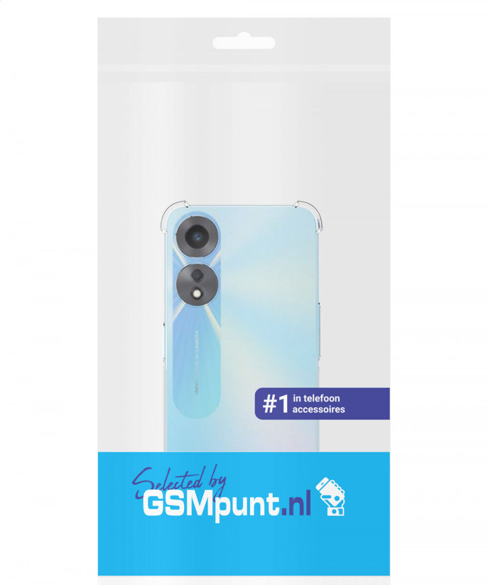 Oppo A58 5G / A78 5G Hoesje met Koord Schokbestendig TPU Transparant afbeelding 11
