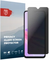 Rosso Oppo A58 5G / A78 5G 9H Tempered Glass Screen Protector Privacy afbeelding