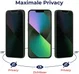 Rosso Oppo A58 5G / A78 5G 9H Tempered Glass Screen Protector Privacy afbeelding 2