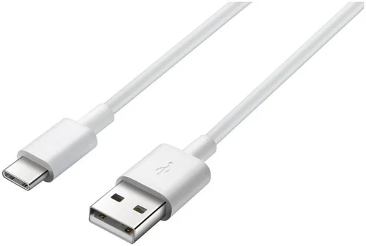 Originele Huawei USB naar USB-C Kabel 2A Fast Charge 1M Wit afbeelding 2