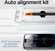 Spigen EZ Fit GLAS.tR Apple iPhone 14 Pro Screen Protector 2-Pack afbeelding 4