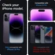 Spigen EZ Fit GLAS.tR Apple iPhone 14 Pro Screen Protector 2-Pack afbeelding 9