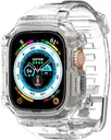 Spigen Rugged Armor - Apple Watch Ultra 3/2/1 - Hoesje en Bandje - Transparant
