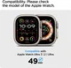 Spigen Ultra Hybrid - Apple Watch Ultra 3/2/1 Hoesje - Transparant afbeelding 3