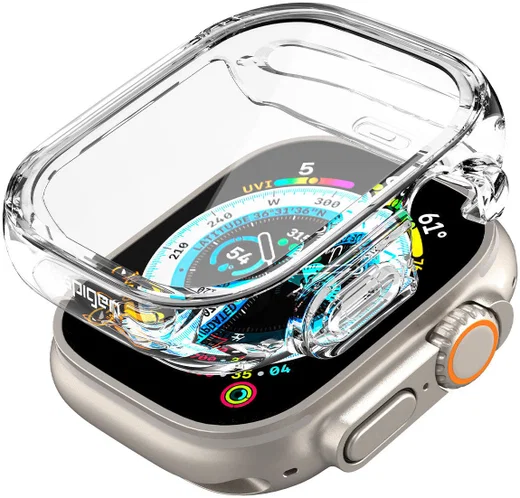 Spigen Ultra Hybrid - Apple Watch Ultra 3/2/1 Hoesje - Transparant afbeelding 11