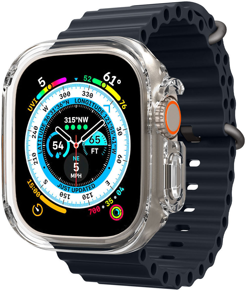 Spigen Ultra Hybrid - Apple Watch Ultra 3/2/1 Hoesje - Transparant afbeelding 12
