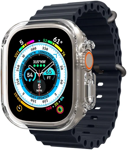 Spigen Ultra Hybrid - Apple Watch Ultra 3/2/1 Hoesje - Transparant afbeelding 12