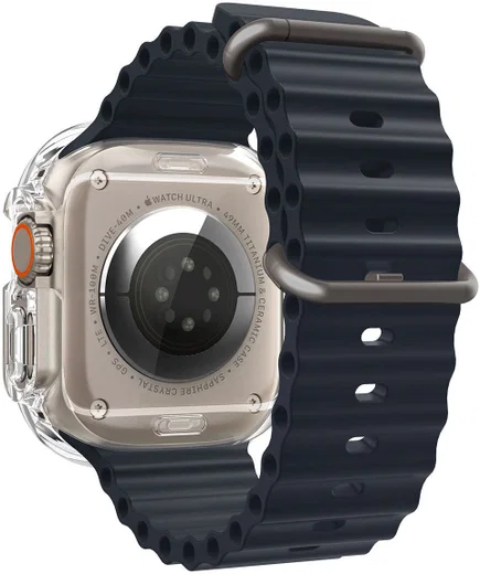 Spigen Ultra Hybrid - Apple Watch Ultra 3/2/1 Hoesje - Transparant afbeelding 13