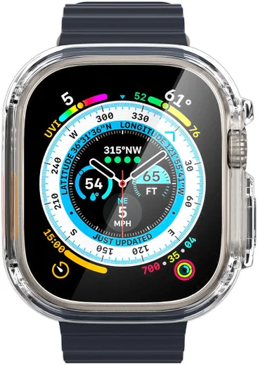 Spigen Ultra Hybrid - Apple Watch Ultra 3/2/1 Hoesje - Transparant afbeelding 14