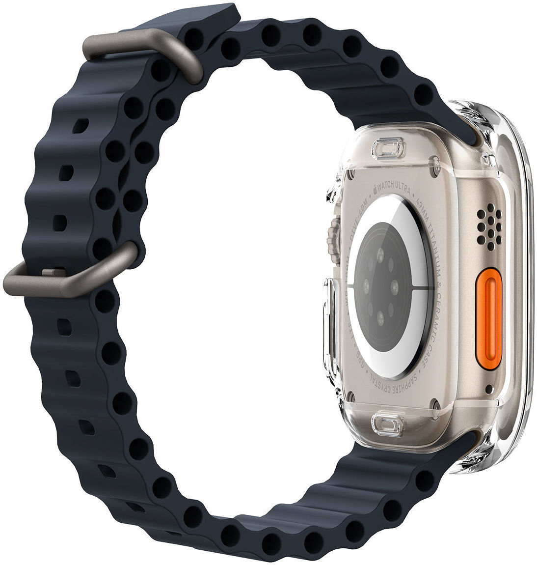 Spigen Ultra Hybrid - Apple Watch Ultra 3/2/1 Hoesje - Transparant afbeelding 16