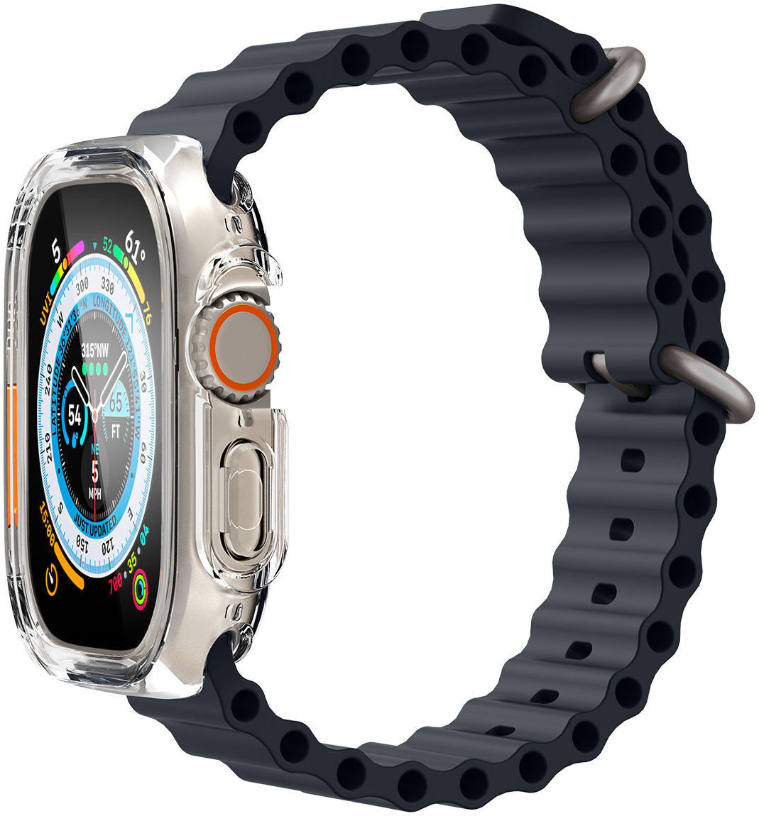 Spigen Ultra Hybrid - Apple Watch Ultra 3/2/1 Hoesje - Transparant afbeelding 17