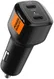 Spigen PC2200 Power Delivery Duo USB-C Autolader 75W Fast Charge Zwart afbeelding 1