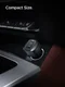 Spigen PC2200 Power Delivery Duo USB-C Autolader 75W Fast Charge Zwart afbeelding 5