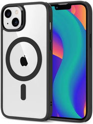 ESR Classic Hybrid Apple iPhone 14/13 Hoesje MagSafe Zwart Transparant afbeelding