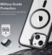ESR Classic Hybrid Apple iPhone 14/13 Hoesje MagSafe Zwart Transparant afbeelding 4