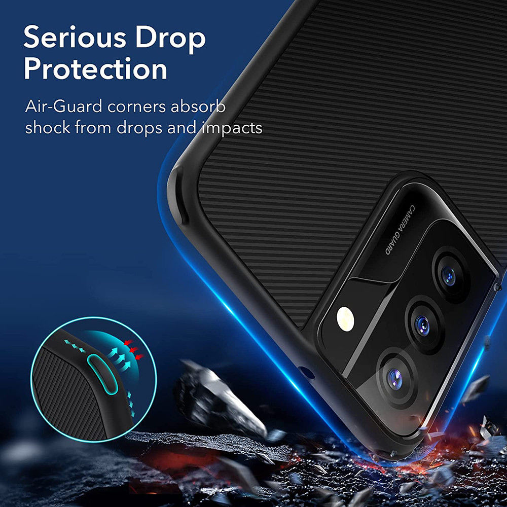 ESR Air Shield Boost Samsung Galaxy S22 Hoesje Kickstand Zwart afbeelding 3