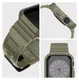 Spigen Rugged Armor Pro - Apple Watch 45MM / 44MM Hoesje en Bandje - Khaki afbeelding 10
