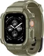 Spigen Rugged Armor - Apple Watch Ultra 3/2/1 - Hoesje en Bandje - Khaki afbeelding 1