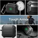 Spigen Tough Armor MagFit Apple AirPods Pro 1/2 Hoesje MagSafe Zwart afbeelding 7