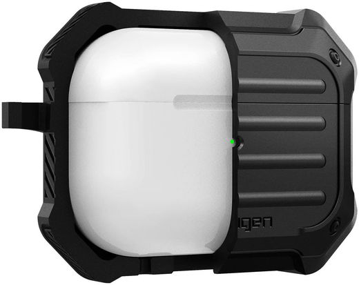 Spigen Tough Armor MagFit Apple AirPods Pro 1/2 Hoesje MagSafe Zwart afbeelding 11