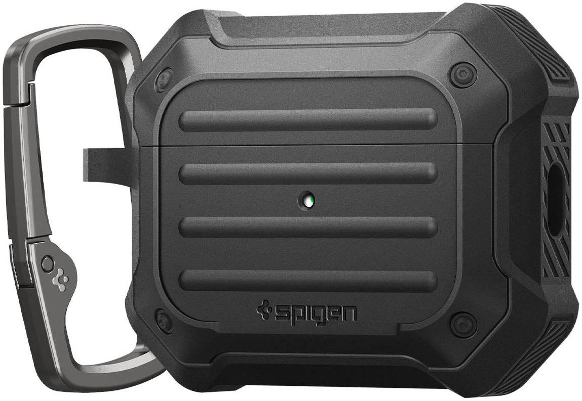 Spigen Tough Armor MagFit Apple AirPods Pro 1/2 Hoesje MagSafe Zwart afbeelding 14