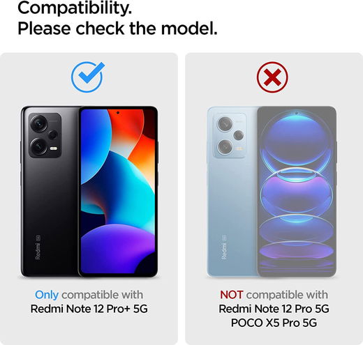 Spigen Rugged Armor Xiaomi Redmi Note 12 Pro Plus Hoesje Zwart afbeelding 7