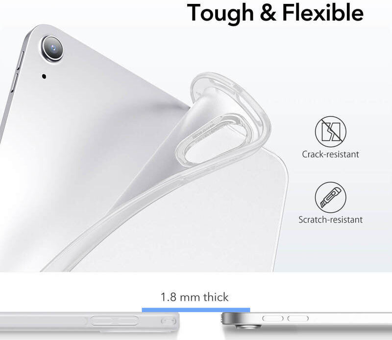 ESR Project Zero Apple iPad Air 10.9 (2020/2022) Hoes Transparant afbeelding 4