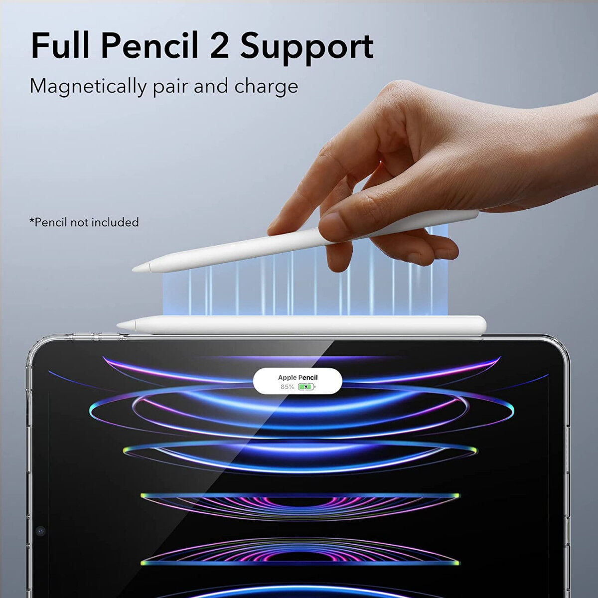 ESR Project Zero Apple iPad Pro 11 (2022/2021/2020) Hoes Transparant afbeelding 9