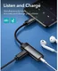 ESR USB-C naar USB-C Fast Charge + 3.5mm Jack Audio Adapter Zwart afbeelding 3