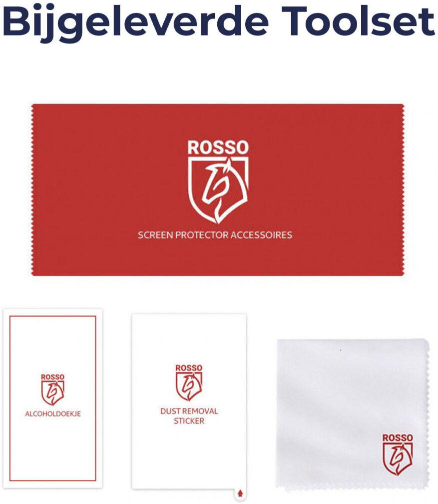 Rosso Samsung Galaxy A34 Tempered Glass Fingerprint en Case Friendly afbeelding 7