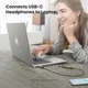 UGREEN 3A Fast Charge USB-A 3.0 naar USB-C Female Adapter 5Gbps Grijs afbeelding 6