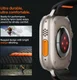 Spigen Fit Lite - Ultra Apple Watch Bandje - 42MM/44MM/45MM/49MM - Zwart afbeelding 4
