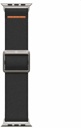 Spigen Fit Lite - Ultra Apple Watch Bandje - 42MM/44MM/45MM/49MM - Zwart afbeelding 8