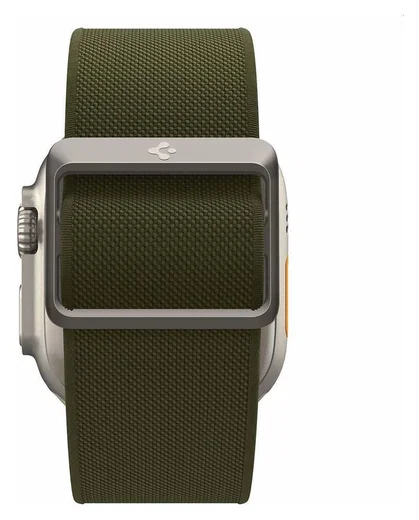 Spigen Fit Ultra Apple Watch Bandje - 1-10/SE/Ultra 42/44/45/46/49MM - Khaki afbeelding 10