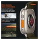 Spigen Fit Ultra Apple Watch Bandje - 1-10/SE/Ultra 42/44/45/46/49MM - Khaki afbeelding 4