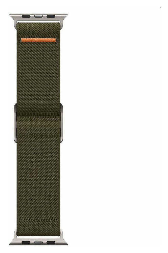 Spigen Fit Ultra Apple Watch Bandje - 1-10/SE/Ultra 42/44/45/46/49MM - Khaki afbeelding 7