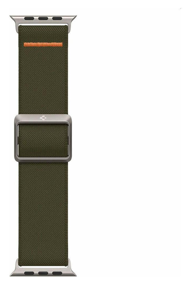 Spigen Fit Ultra Apple Watch Bandje - 1-10/SE/Ultra 42/44/45/46/49MM - Khaki afbeelding 8