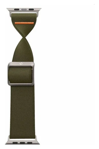 Spigen Fit Ultra Apple Watch Bandje - 1-10/SE/Ultra 42/44/45/46/49MM - Khaki afbeelding 9