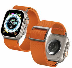 Spigen Fit Ultra Apple Watch Bandje - 1-9/SE/Ultra 42MM/44MM/45MM/49MM - Oranje afbeelding