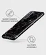 Burga Tough Case Samsung Galaxy A22 5G Hoesje Rose Gold Marble afbeelding 6