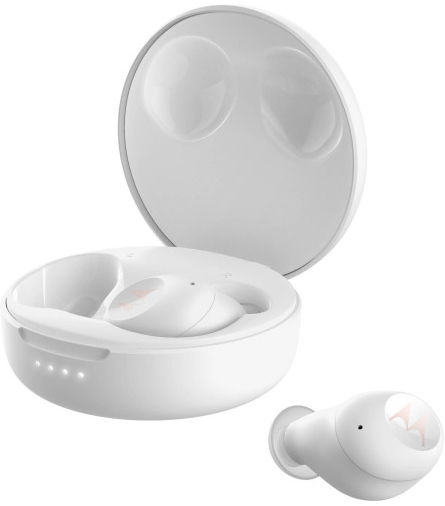 Motorola VerveBuds 250 Draadloze Bluetooth Oordopjes Microfoon Wit afbeelding 1