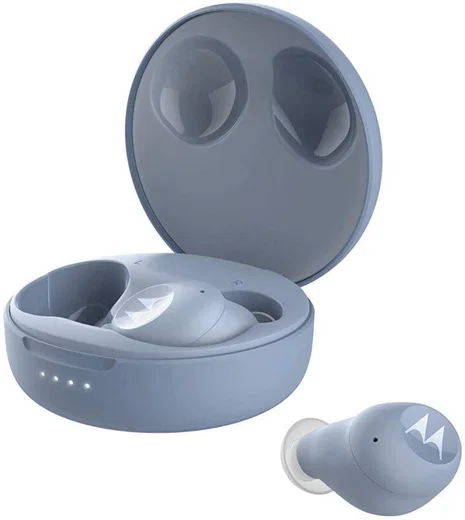 Motorola VerveBuds 250 Draadloze Bluetooth Oordopjes Microfoon Blauw afbeelding 1