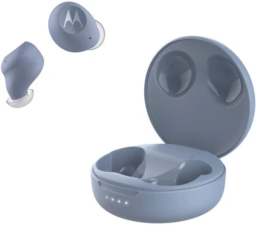 Motorola VerveBuds 250 Draadloze Bluetooth Oordopjes Microfoon Blauw afbeelding 2