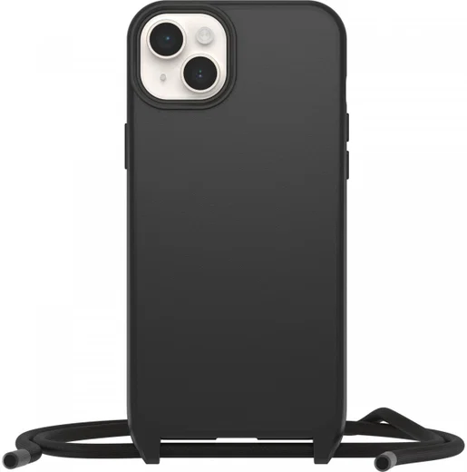 OtterBox React Necklace iPhone 14 Plus Hoesje met Koord Zwart afbeelding 2