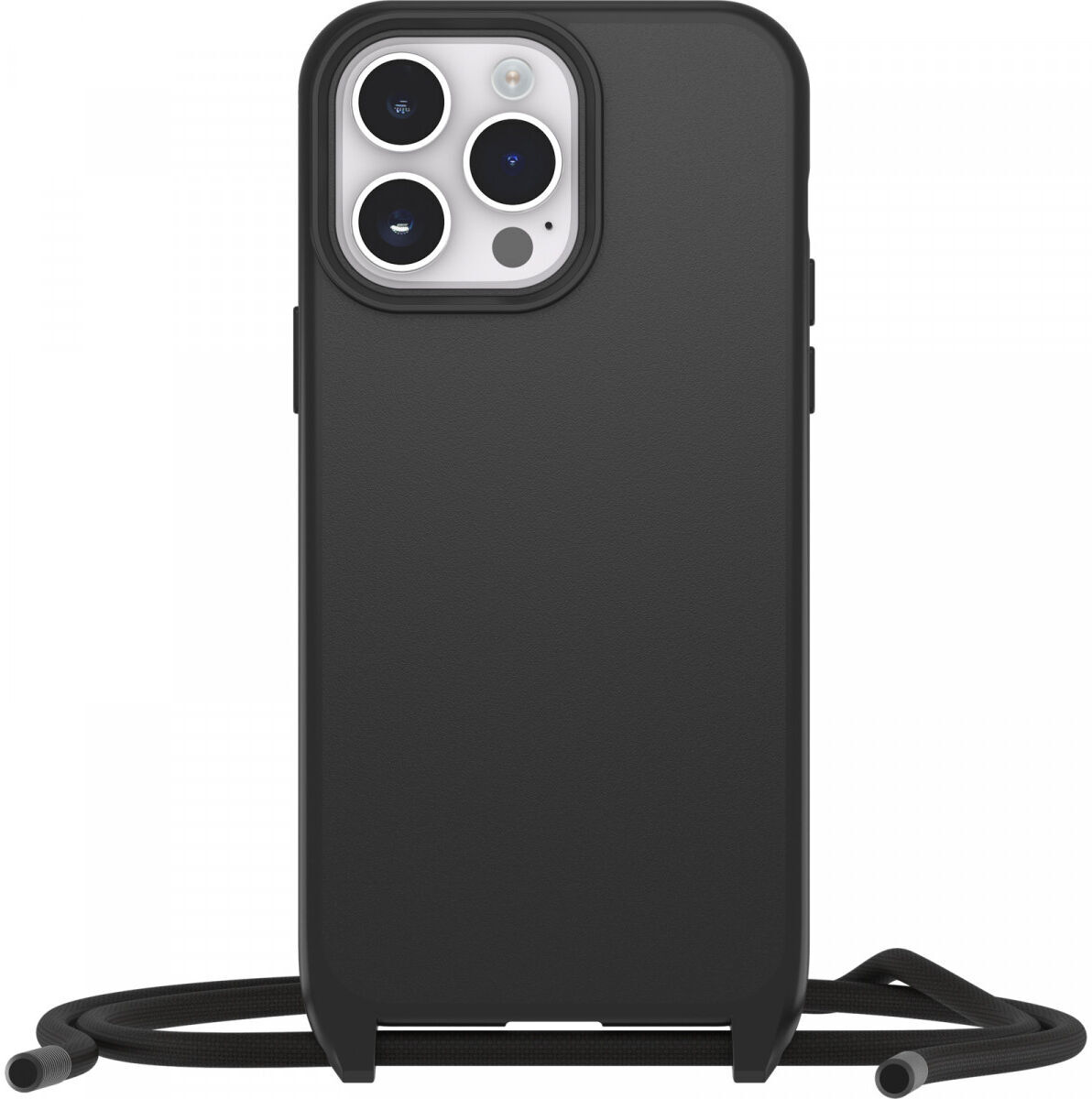 OtterBox React Necklace iPhone 14 Pro Max Hoesje met Koord Zwart afbeelding 2