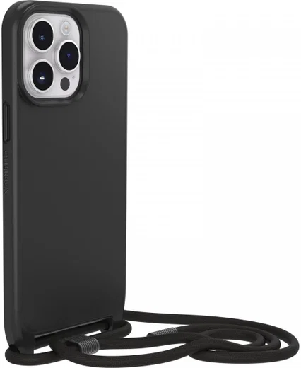 OtterBox React Necklace iPhone 14 Pro Max Hoesje met Koord Zwart afbeelding 4